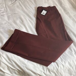 PAIGE  NWT Rich Brown Dress Pants